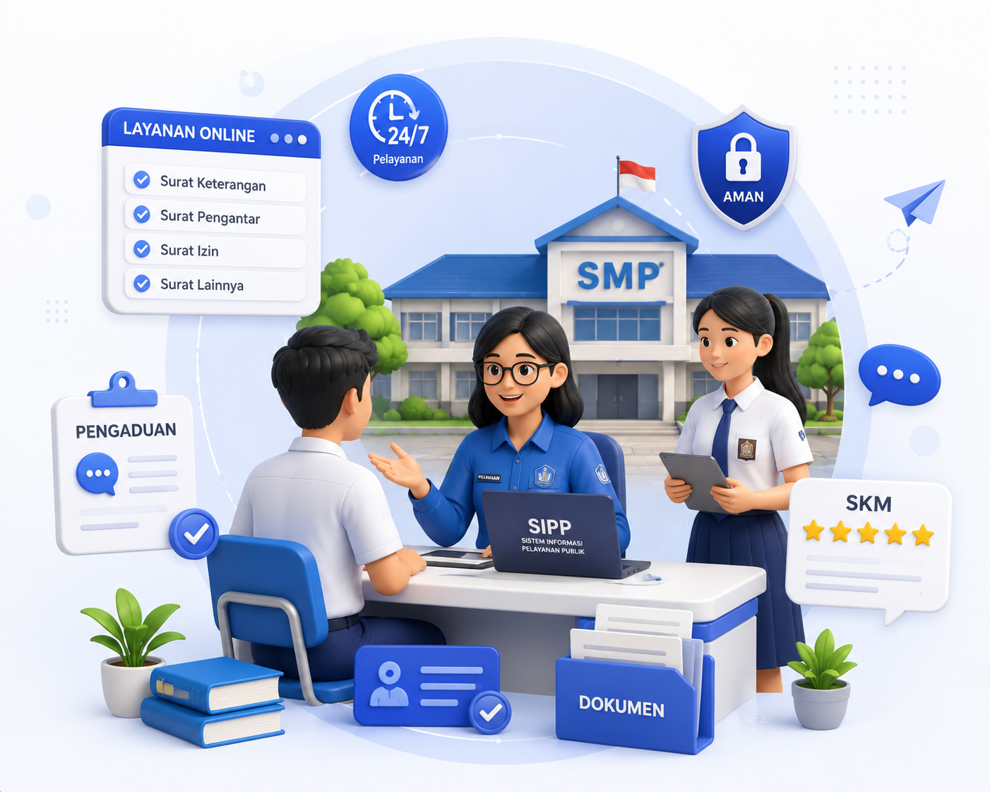 Ilustrasi pelayanan publik